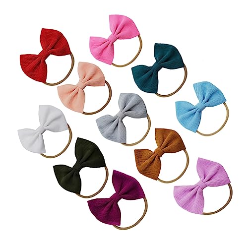 VICASKY 20pcs Bowknot Headbands for Babies and Toddlers