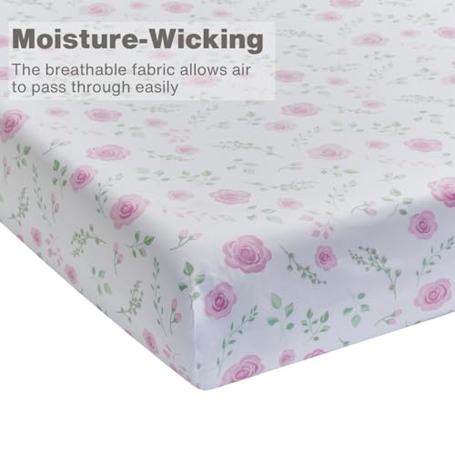 EVERYDAY KIDS 2 Pack Fitted Crib Sheets