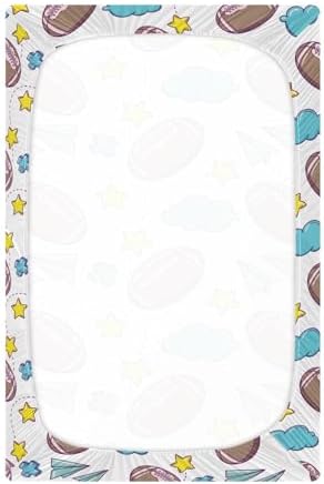 KICPOAY Cartoon Crib Sheets for Baby Toddler