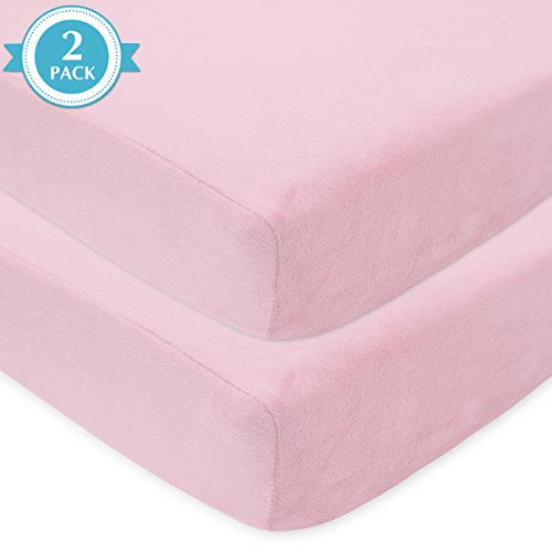 American Baby Company 2 Pack Chenille Crib Sheets
