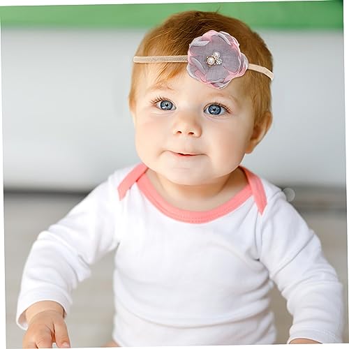 10pcs Assorted Flower Headband for Baby Shower Party