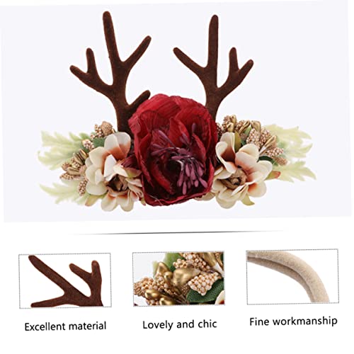 Happyyami 2Pcs Flower Headbands for Newborns and Kids