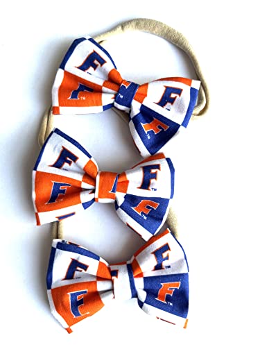 EdenBEbows University of Florida Gators Headband Bow for Babies