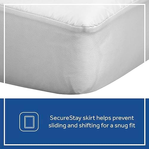 Sealy Baby Allergy Protection Plus Crib Mattress Cover 52 x 28-White