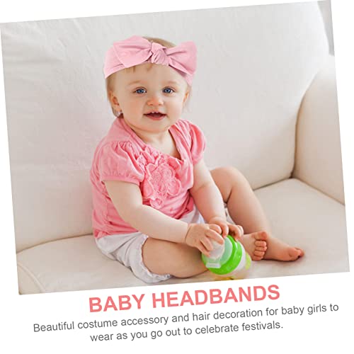 Hoement 2 Pcs Baby Big Bow Headbands for Girls