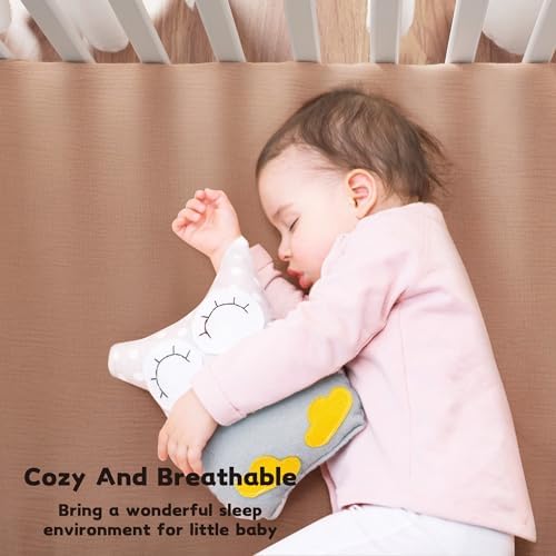 Susurration Muslin Crib Sheets 2Pack 100 Cotton 28x52inch
