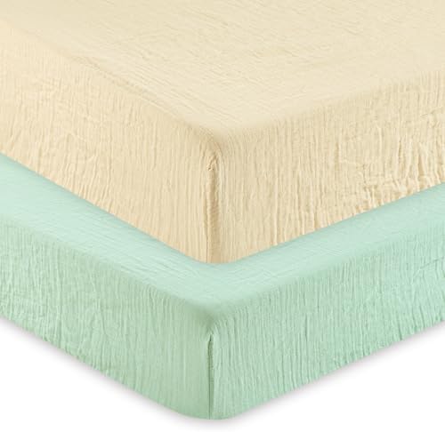 Davids Kids Muslin Crib Sheets 2 Pack