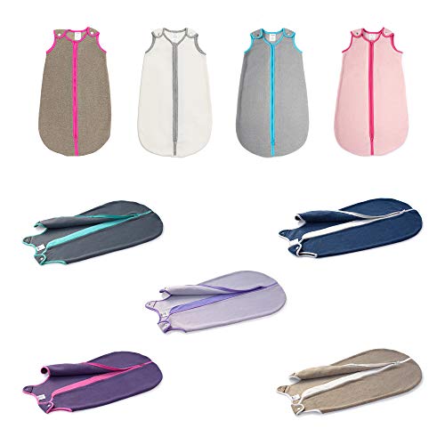 Baby Deedee Sleeping Bag - Premium Polar Fleece Mocha Medium 6-18 Months