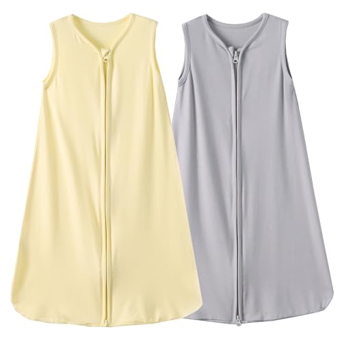 Viforu Rayon Bamboo Sleep Sack 2-Pack 0-6 Months