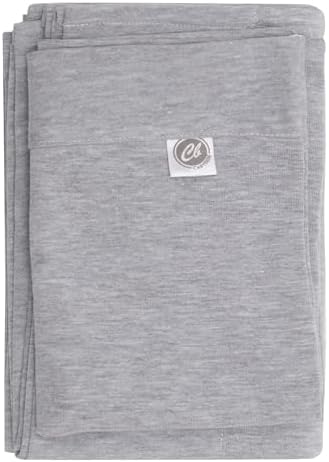 Cary Crib Sheet Set 27x51 4 Piece Soft Jersey Grey
