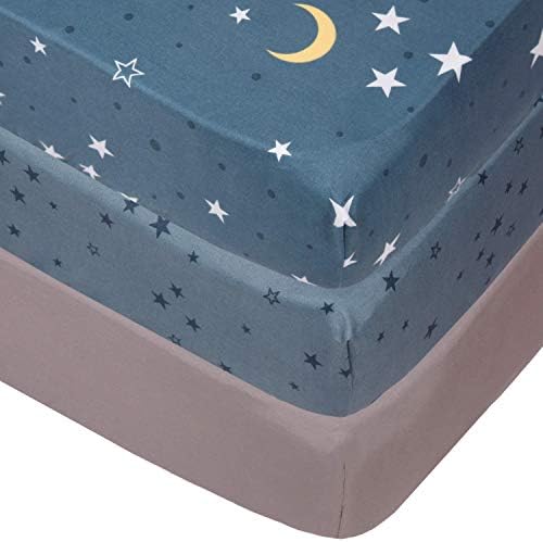 Belsden 3 Pack Durable Microfiber Crib Sheets