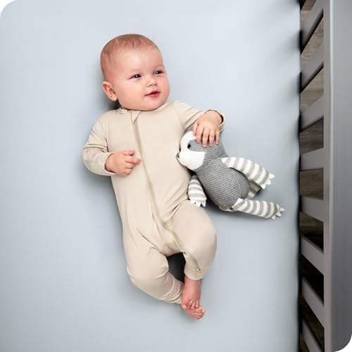 Bare Home 3-Pack Fitted Crib Sheets - Ultra-Soft Microfiber