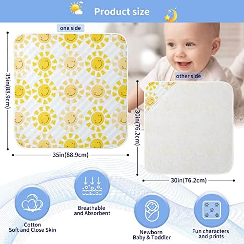 Kigai Cute Sunshine Baby Towel 30x30 Inch