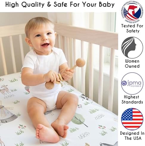 Sweet Jojo Designs Fitted Crib Sheets Farm Animals