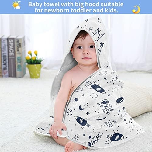 GOODOLD Space Pattern Baby Towel 30x30 Inch