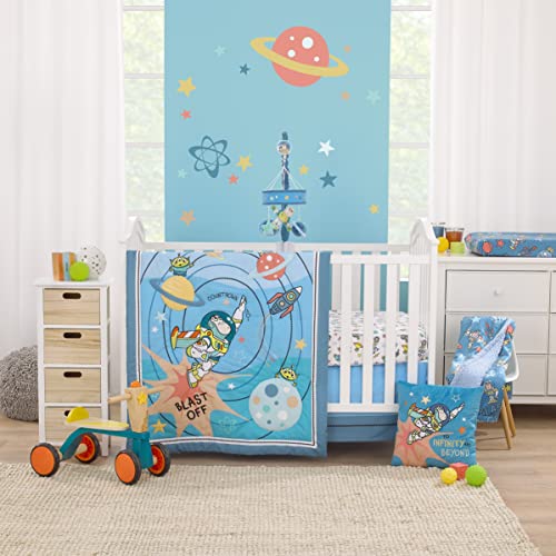 NoJo Disney Toy Story Buzz Lightyear Crib Sheet 100 Cotton