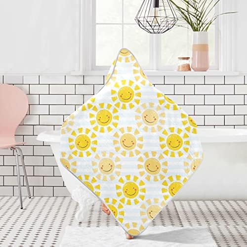 Kigai Cute Sunshine Baby Towel 30x30 Inch