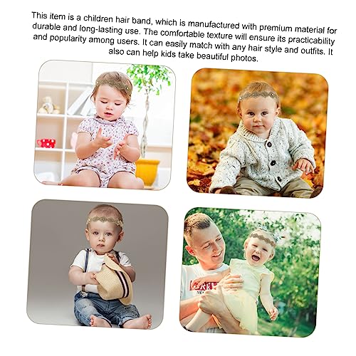 BIUDECO Flower Leaf Headband Set for Kids Party
