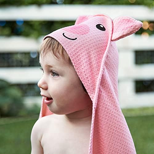 Dock Bay Baby Towels - Hooded Bath Towel Wash Glove Set