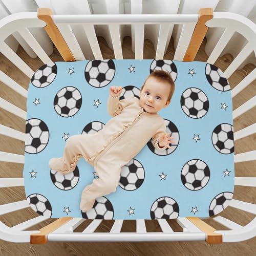 KICPOAY Soft Stretchy Crib Sheets for Baby Toddler