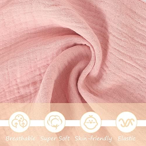 Organic Cotton Bunny Lovey Blanket for Newborn Babies