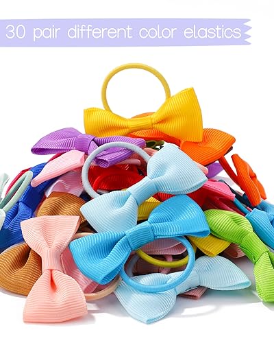 Jollybows 20pcs Baby Girls Hair Bows Headbands