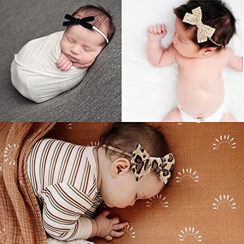 VISBL Baby Girl Headbands and Bows Forest