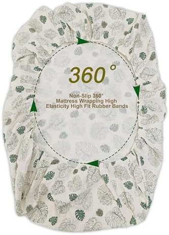 Zdolmy Muslin Crib Sheets 2 Pack for Girl and Boy