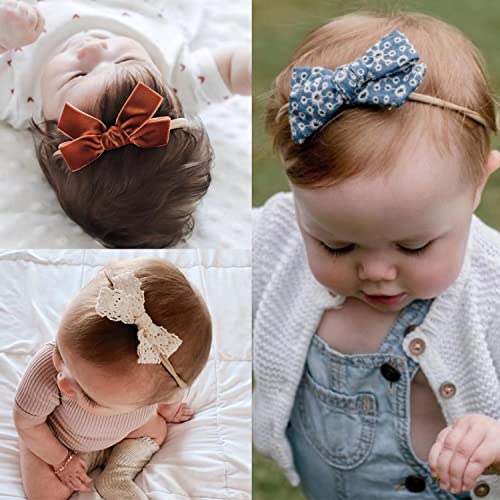 VISBL Baby Girl Headbands and Bows Forest
