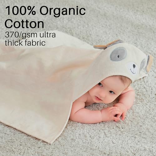 Viviland 2 Pack Hooded Baby Towels