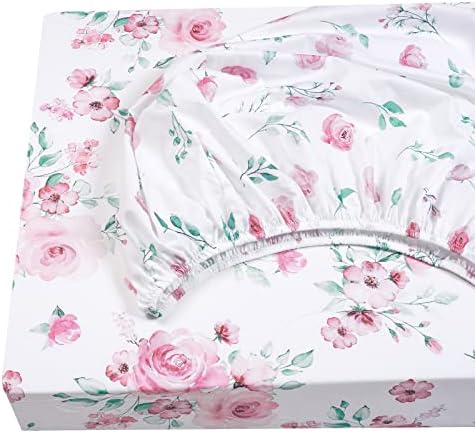 Davids Kids 100 Cotton Fitted Crib Sheets 2 Pack 1