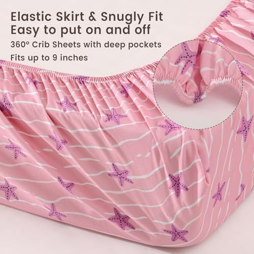 Davids Kids 3 Pack Fitted Crib Sheets