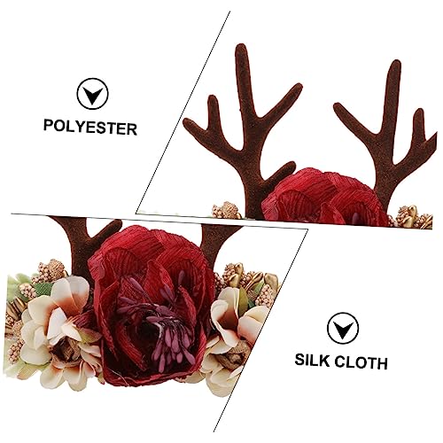Happyyami 2Pcs Flower Headbands for Newborns and Kids