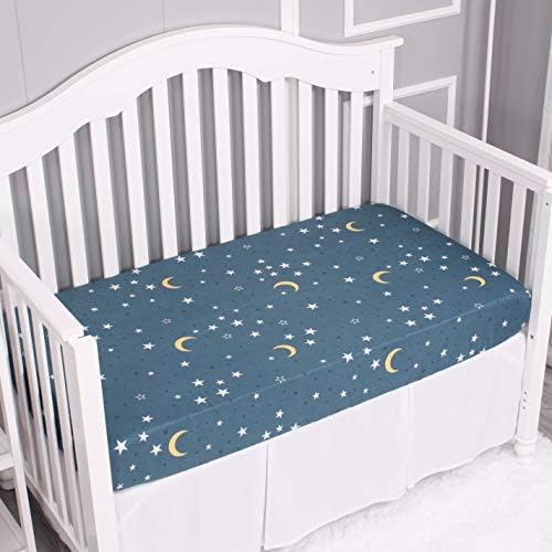 Belsden 3 Pack Durable Microfiber Crib Sheets