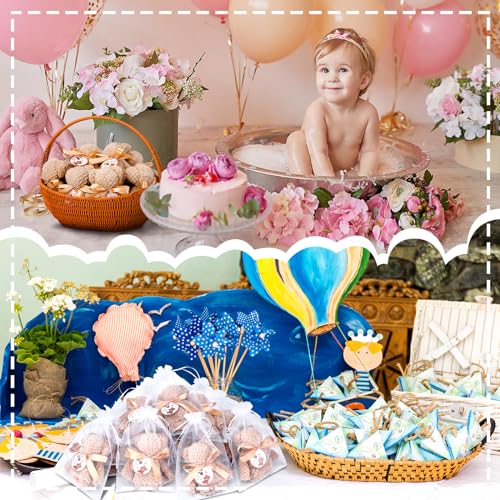 24 Baby Shower Favor Set with Bear Towels
