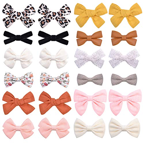 Jollybows 24pcs Baby Girl Hair Bows Clips 1