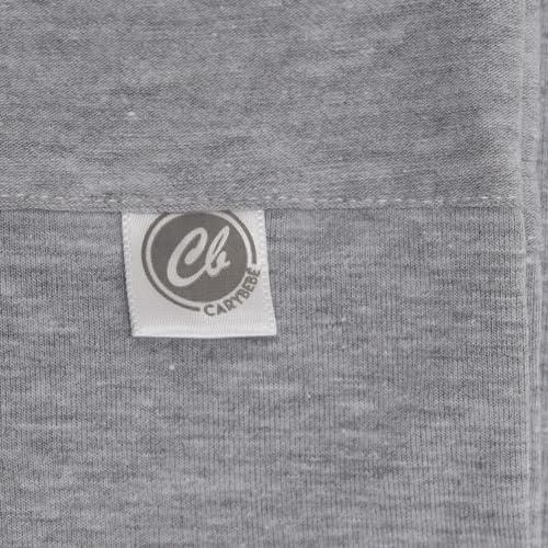 Cary Crib Sheet Set 27x51 4 Piece Soft Jersey Grey