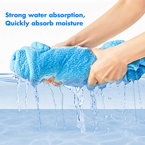 ROMASA Toddler Hooded Bath Towel - 275 x 55 Blue Shark Shape