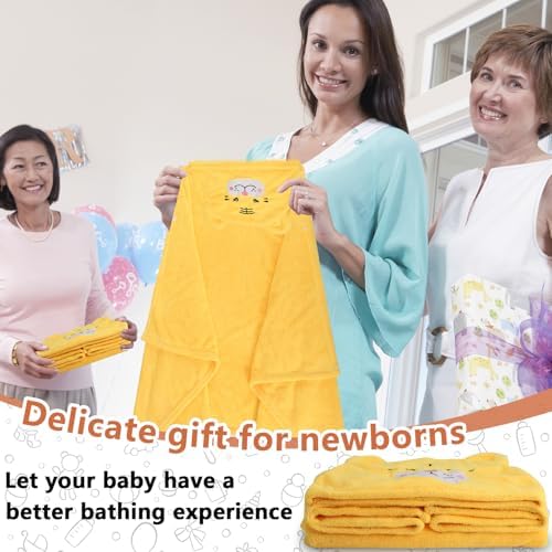 Vyndicca 2 Pack Hooded Towel for Babies