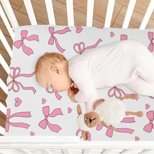 KICPOAY Cute Dinosaur Crib Sheets Stretchy Playard Sheets for Baby Toddler