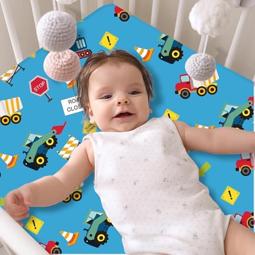 DengFengLai 4-Piece Crib Sheets Set with Novel Patterns