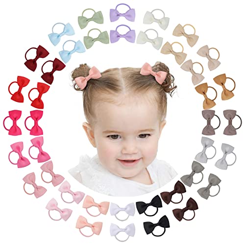 Jollybows 40PCS Baby Girls Headband Hair Bows 1