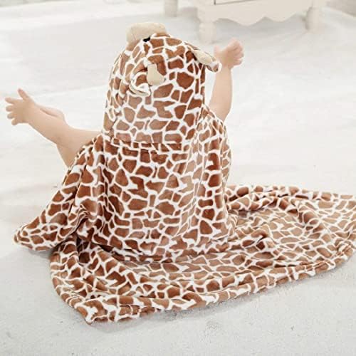 Gneliwm Baby Hooded Swaddle Wrap Blanket