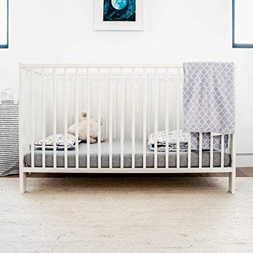 Comfy Cubs Fitted Crib Sheet 100 Cotton Pack of 2