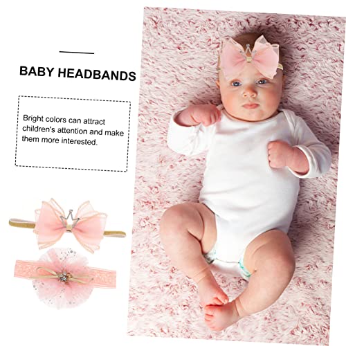 VOSAREA Baby Crown Headband for Photo Sessions and Parties