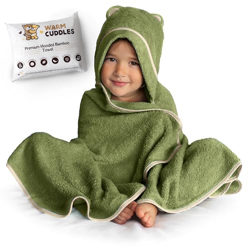 Warm Cuddles Premium Toddler Towel with Hood