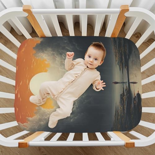 Wajiw Fairy Tale Crib Sheets for Girls and Boys