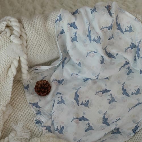 LYRICHOM Muslin Burp Cloths 6 Pack