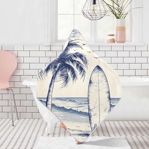 PaChyLuu Sea Baby Hooded Towel 30x30 Inch Soft Cotton