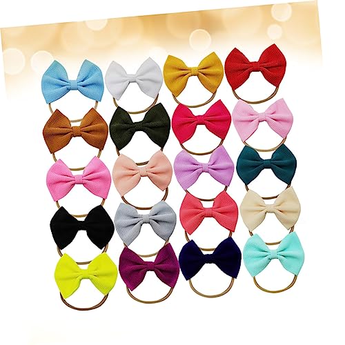 VICASKY 20pcs Bowknot Headbands for Babies and Toddlers
